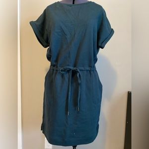 Dark Green Bohme Sweater Dress